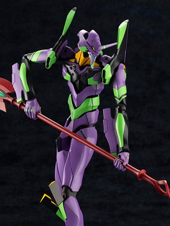 Rebuild of Evangelion EVA Unit-01 with Spear of Cassius Model Kit (Reissue) Gallery Image 2