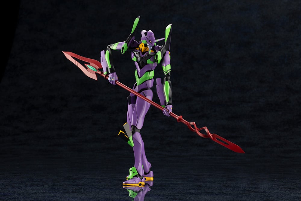 Rebuild of Evangelion EVA Unit-01 with Spear of Cassius Model Kit (Reissue) Gallery Image 3