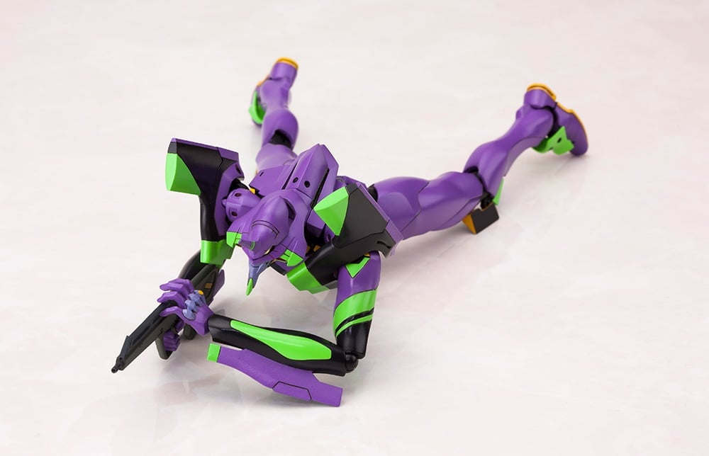 Rebuild of Evangelion EVA Unit-01 with Spear of Cassius Model Kit (Reissue) Gallery Image 22