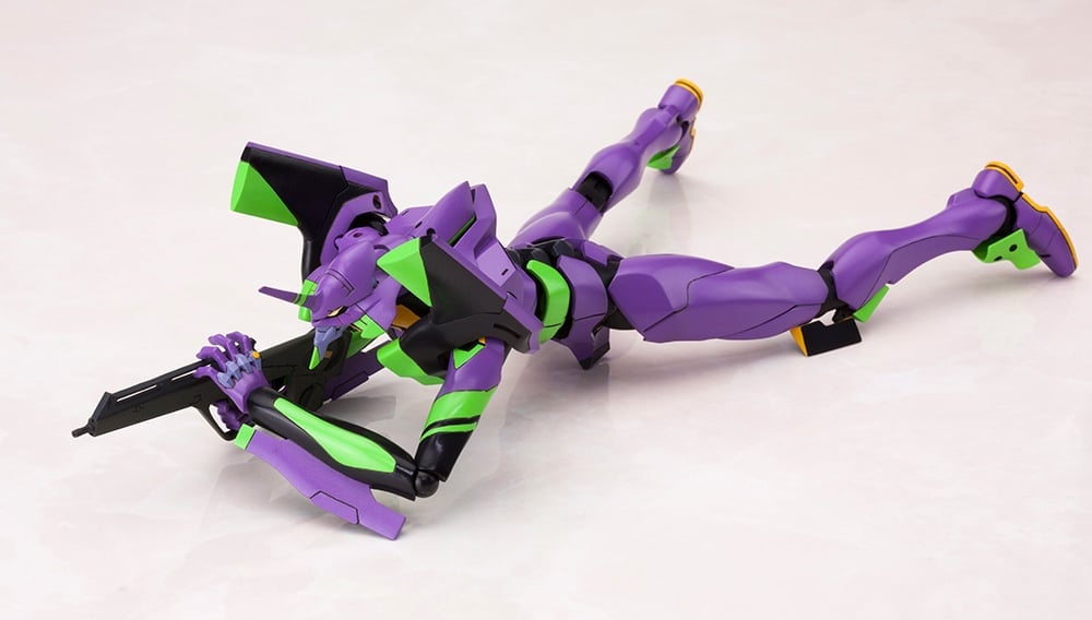 Rebuild of Evangelion EVA Unit-01 with Spear of Cassius Model Kit (Reissue) Gallery Image 23