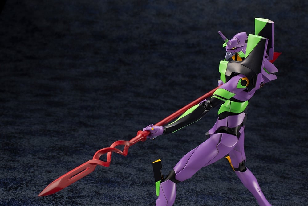 Rebuild of Evangelion EVA Unit-01 with Spear of Cassius Model Kit (Reissue) Gallery Image 5