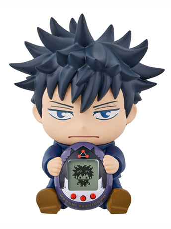 Jujutsu Kaisen Hugmy Tamagotchi Megumi Fushiguro Vinyl Figure with Tamagotchi Gallery Image 2