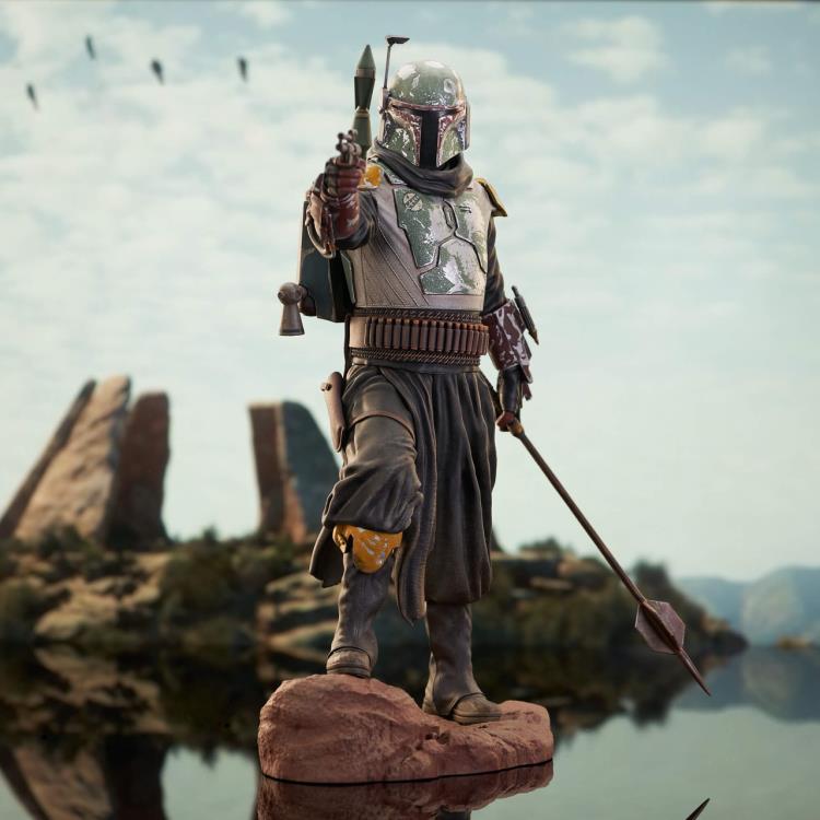 The Mandalorian Milestones Boba Fett 1/6 Scale Limited Edition Statue Gallery Image 3