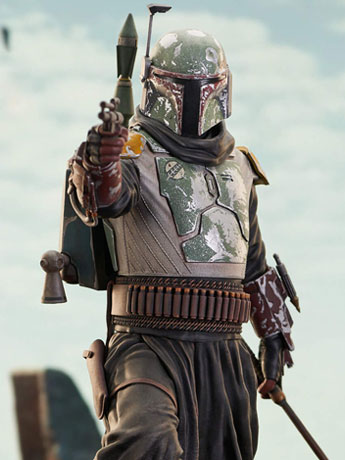 The Mandalorian Milestones Boba Fett 1/6 Scale Limited Edition Statue Gallery Image 2