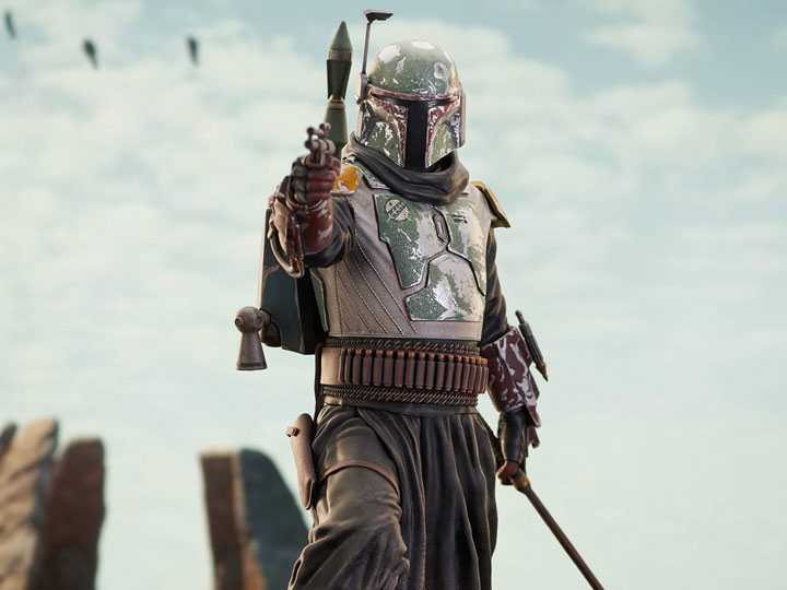 The Mandalorian Milestones Boba Fett 1/6 Scale Limited Edition Statue Gallery Image 1