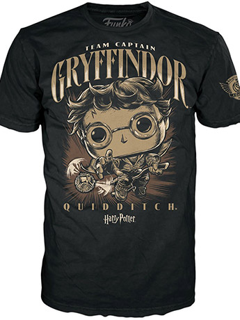 Pop! Tees: Harry Potter - Quidditch Harry Gallery Image 2