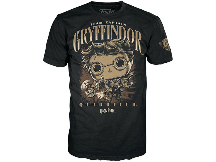 Pop! Tees: Harry Potter - Quidditch Harry Gallery Image 1
