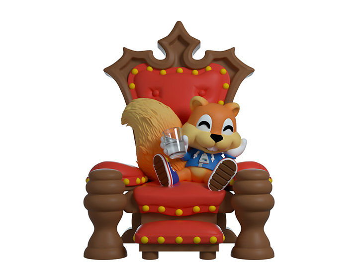 Conker's Bad Fur Day Conker Vinyl Figure Gallery Image 1