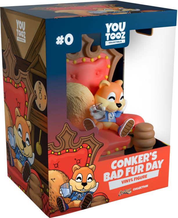 Conker's Bad Fur Day Conker Vinyl Figure Gallery Image 13