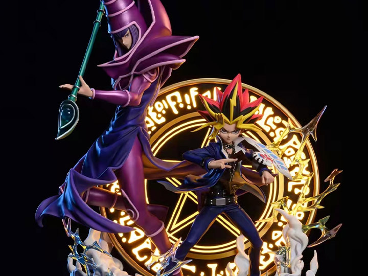 Yu-Gi-Oh! Yami Yugi & Dark Magician 1/6 Scale Statue Gallery Image 1