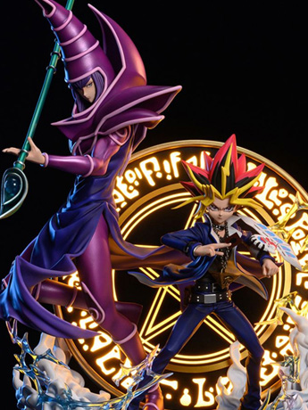Yu-Gi-Oh! Yami Yugi & Dark Magician 1/6 Scale Statue Gallery Image 2
