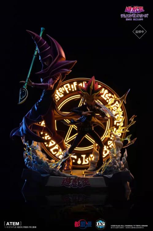 Yu-Gi-Oh! Yami Yugi & Dark Magician 1/6 Scale Statue Gallery Image 4