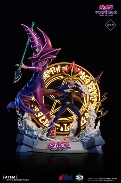 Yu-Gi-Oh! Yami Yugi & Dark Magician 1/6 Scale Statue Gallery Image 3