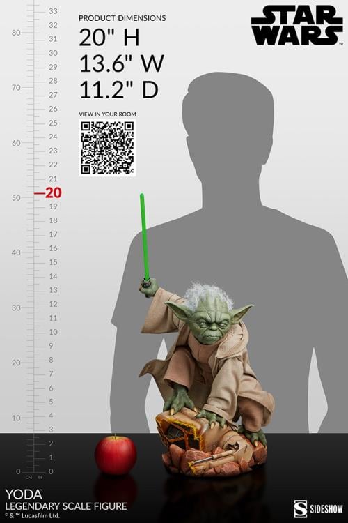 Star Wars Legendary Scale Yoda (Attack of the Clones) Gallery Image 19