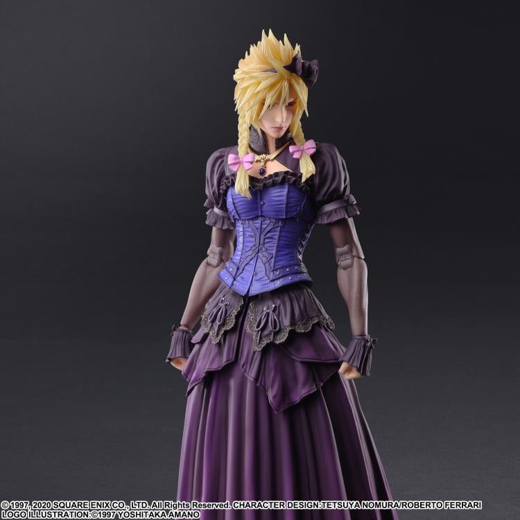 Final Fantasy VII: Remake Play Arts Kai Cloud Strife (Dress Ver.) Gallery Image 6
