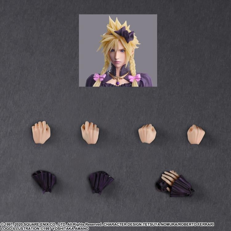 Final Fantasy VII: Remake Play Arts Kai Cloud Strife (Dress Ver.) Gallery Image 10