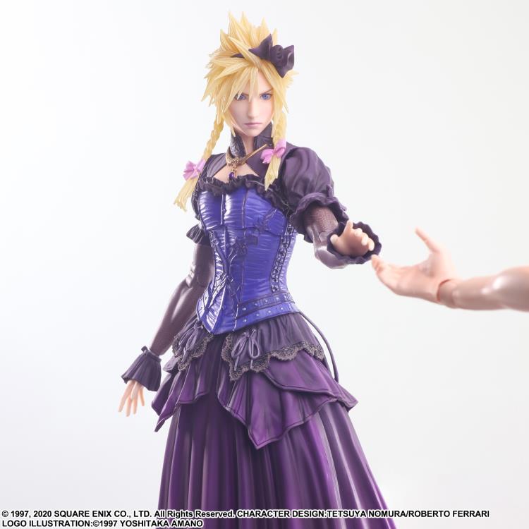 Final Fantasy VII: Remake Play Arts Kai Cloud Strife (Dress Ver.) Gallery Image 11