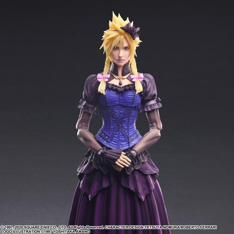Final Fantasy VII: Remake Play Arts Kai Cloud Strife (Dress Ver.) Gallery Image 8