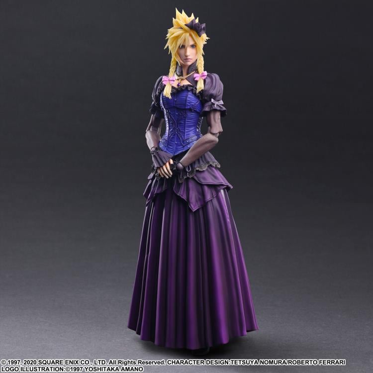 Final Fantasy VII: Remake Play Arts Kai Cloud Strife (Dress Ver.) Gallery Image 3