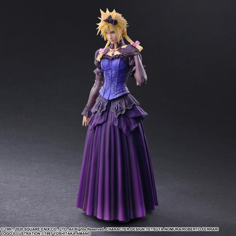 Final Fantasy VII: Remake Play Arts Kai Cloud Strife (Dress Ver.) Gallery Image 5
