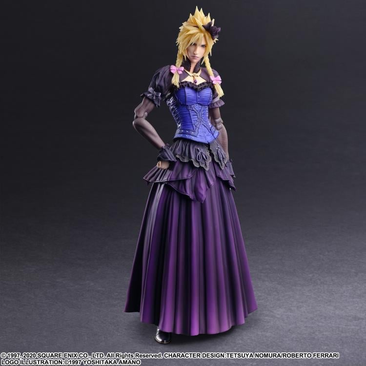 Final Fantasy VII: Remake Play Arts Kai Cloud Strife (Dress Ver.) Gallery Image 4