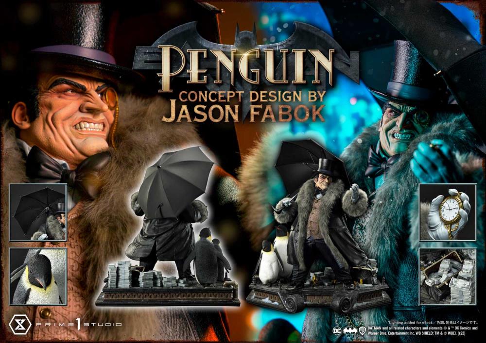 DC Comics Museum Masterline Penguin (Jason Fabok Concept) 1/3 Scale Statue Gallery Image 25