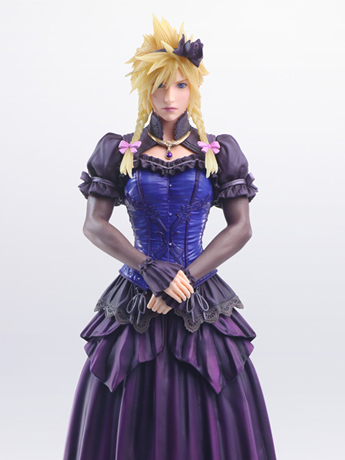 Final Fantasy VII: Remake Static Arts Cloud Strife (Dress Ver.) Gallery Image 2