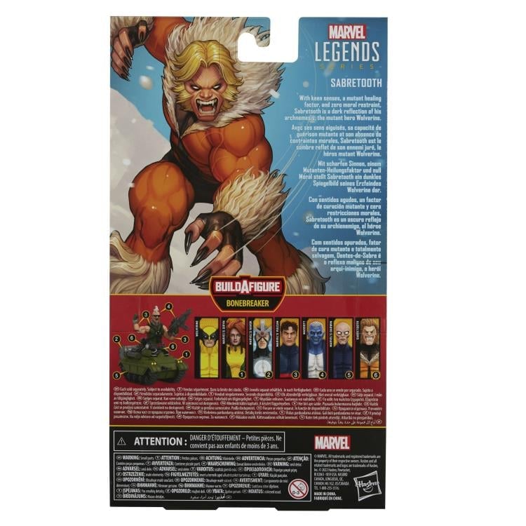 X-Men Marvel Legends Wave 8 Set of 7 Action Figures (Bonebreaker BAF) Gallery Image 9