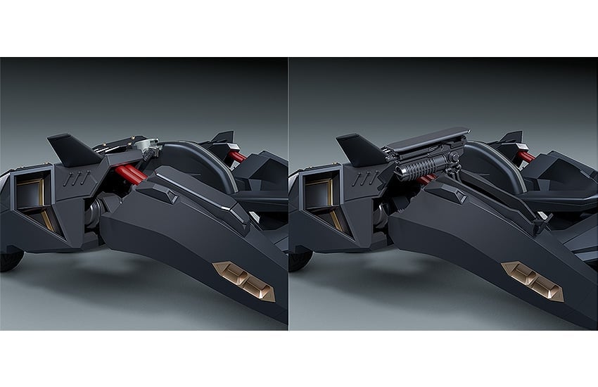 Black Rock Shooter PLAMAX Black Trike (Dawn Fall Ver.) Model Kit Gallery Image 6