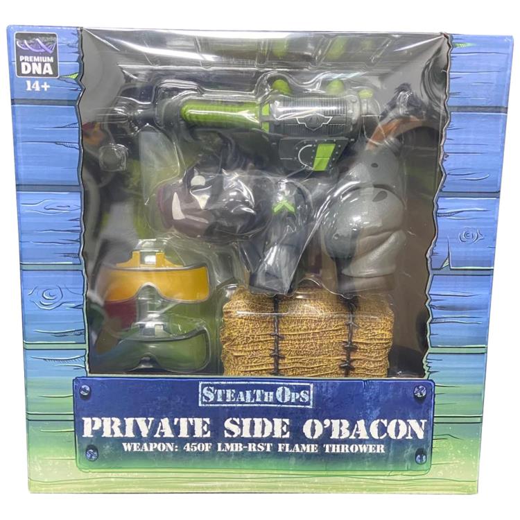 Barnyard Commandos Stealth Ops Private Side O'Bacon Figure Gallery Image 11