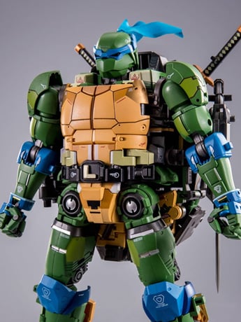 Teenage Mutant Ninja Turtles MechaTran HB0018 Leonardo Action Figure Gallery Image 2