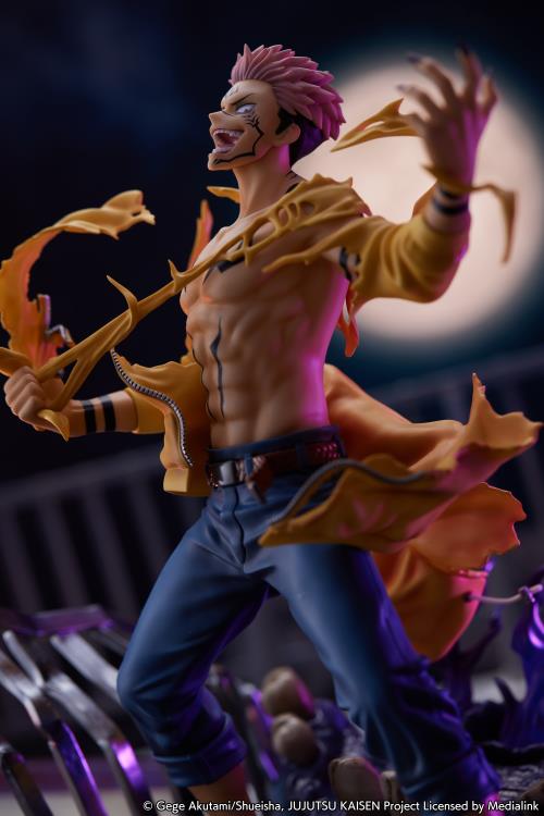 Jujutsu Kaisen Sukuna 1/7 Scale Shibuya Scramble Figure Gallery Image 6