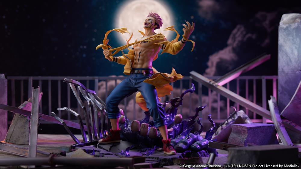 Jujutsu Kaisen Sukuna 1/7 Scale Shibuya Scramble Figure Gallery Image 3