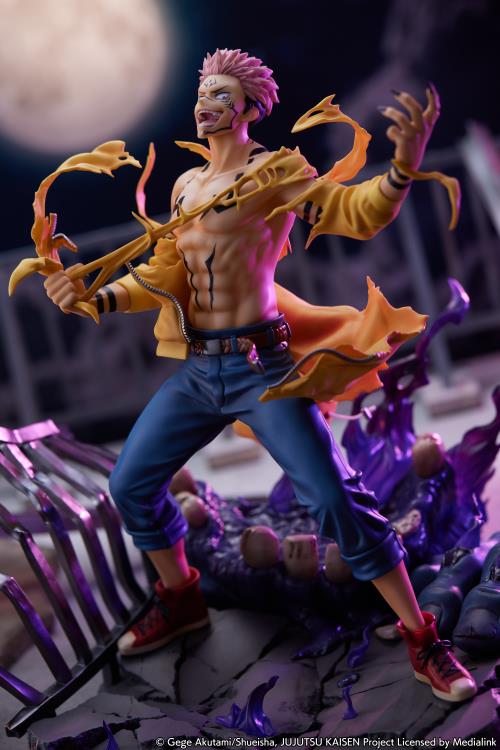 Jujutsu Kaisen Sukuna 1/7 Scale Shibuya Scramble Figure Gallery Image 4