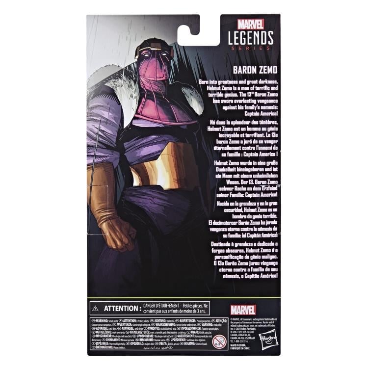 Marvel Legends Super Villains Baron Zemo Exclusive Action Figure Gallery Image 9