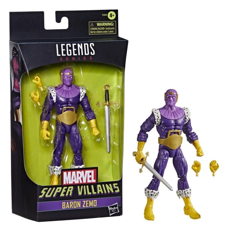 Marvel Legends Super Villains Baron Zemo Exclusive Action Figure Gallery Image 8