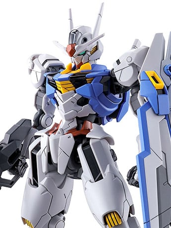 Mobile Suit Gundam: The Witch from Mercury HGTWFM Gundam Aerial 1/144 Scale Model Kit Gallery Image 2