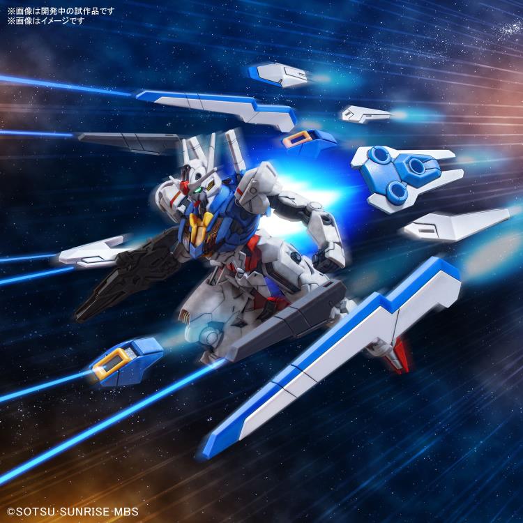 Mobile Suit Gundam: The Witch from Mercury HGTWFM Gundam Aerial 1/144 Scale Model Kit Gallery Image 12
