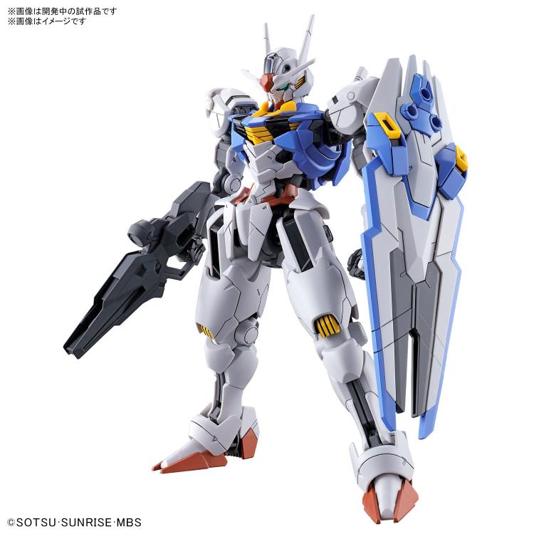 Mobile Suit Gundam: The Witch from Mercury HGTWFM Gundam Aerial 1/144 Scale Model Kit Gallery Image 4