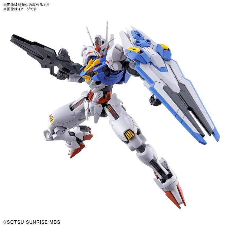 Mobile Suit Gundam: The Witch from Mercury HGTWFM Gundam Aerial 1/144 Scale Model Kit Gallery Image 3