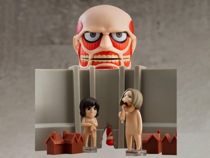 Attack on Titan Nendoroid No.1925 Colossal Titan Renewal Set Gallery Image 1