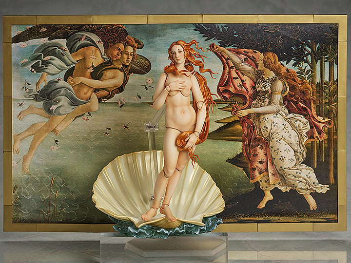 The Table Museum figma SP-151 The Birth of Venus by Botticelli Gallery Image 1