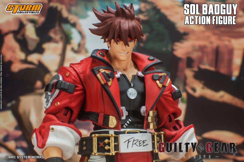 Guilty Gear -Strive- Sol Badguy 1/12 Scale BBTS Exclusive Action Figure Gallery Image 15