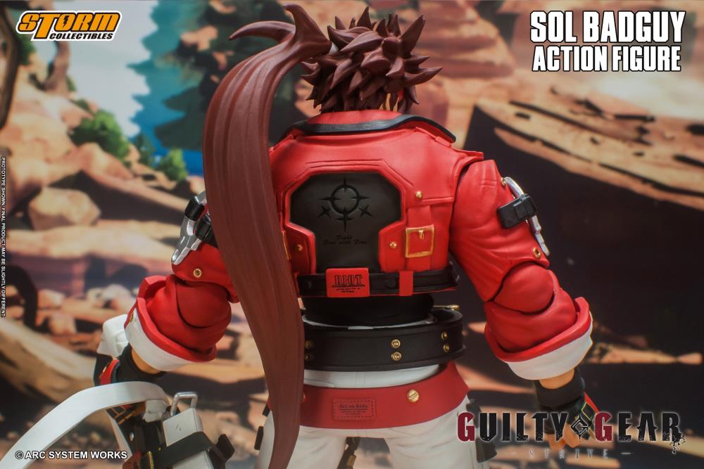 Guilty Gear -Strive- Sol Badguy 1/12 Scale BBTS Exclusive Action Figure Gallery Image 18
