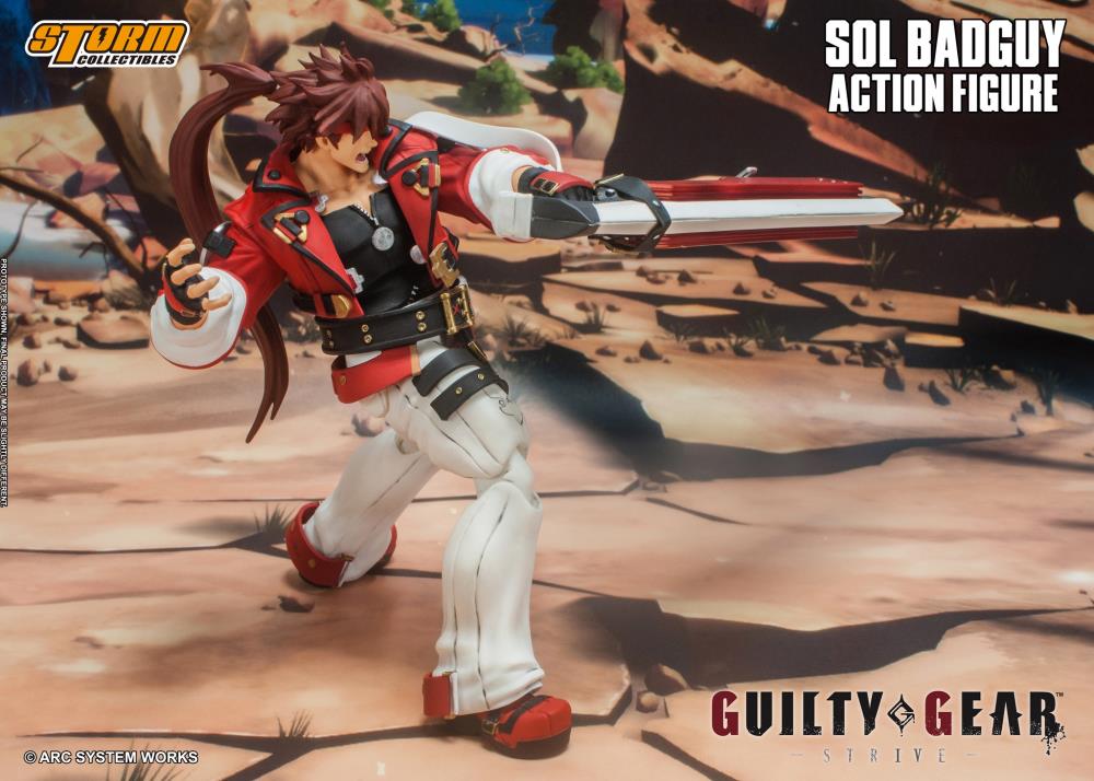 Guilty Gear -Strive- Sol Badguy 1/12 Scale BBTS Exclusive Action Figure Gallery Image 10