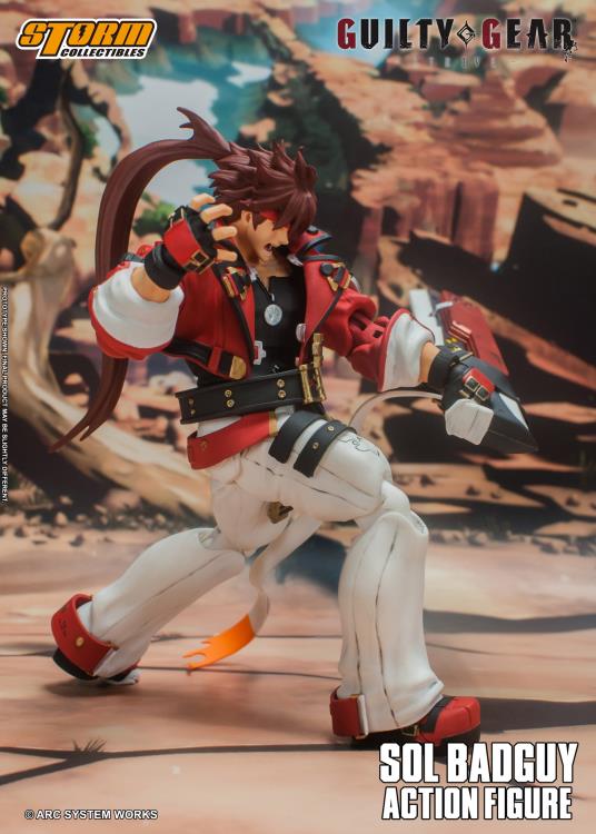 Guilty Gear -Strive- Sol Badguy 1/12 Scale BBTS Exclusive Action Figure Gallery Image 6