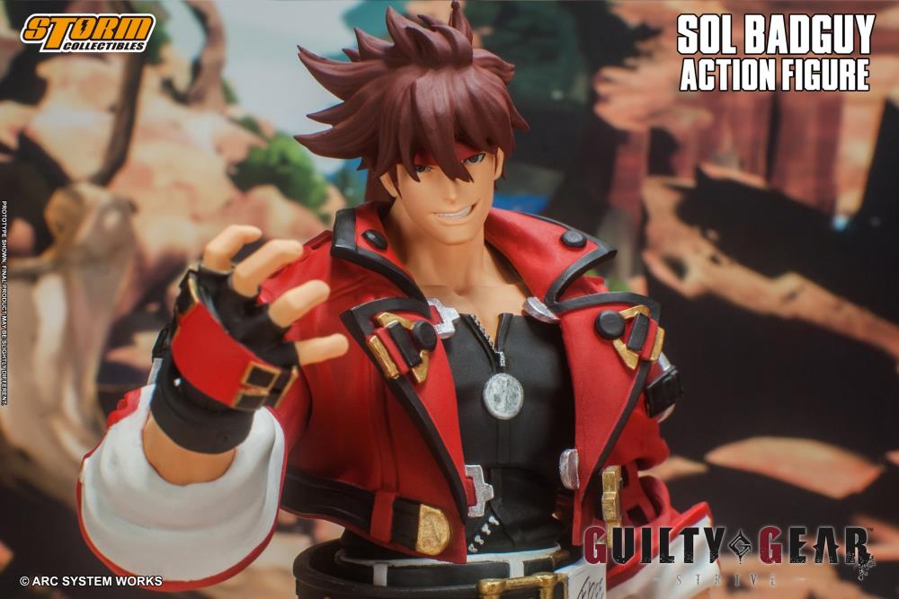 Guilty Gear -Strive- Sol Badguy 1/12 Scale BBTS Exclusive Action Figure Gallery Image 14