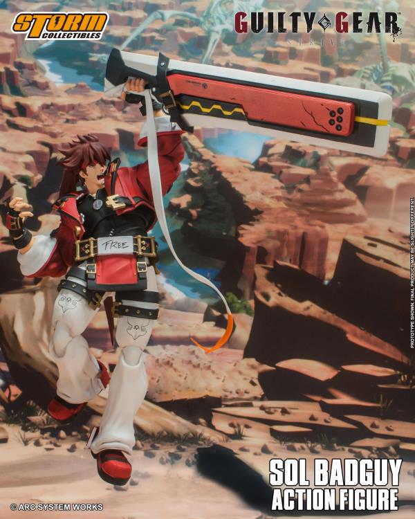 Guilty Gear -Strive- Sol Badguy 1/12 Scale BBTS Exclusive Action Figure Gallery Image 12