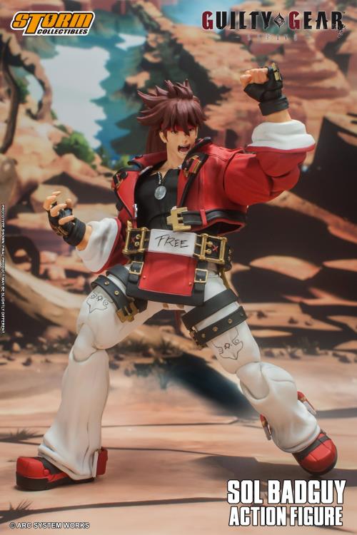 Guilty Gear -Strive- Sol Badguy 1/12 Scale BBTS Exclusive Action