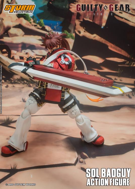Guilty Gear -Strive- Sol Badguy 1/12 Scale BBTS Exclusive Action Figure Gallery Image 11